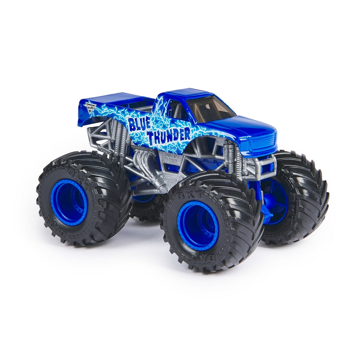 Monster Jam Vehiculo Metalico 1:64 - Blue Thunder