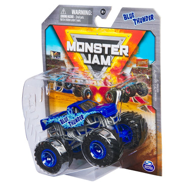Monster Jam Vehiculo Metalico 1:64 - Blue Thunder
