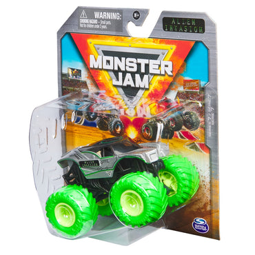 Monster Jam Vehiculo Metalico 1:64 - Alien Invasion