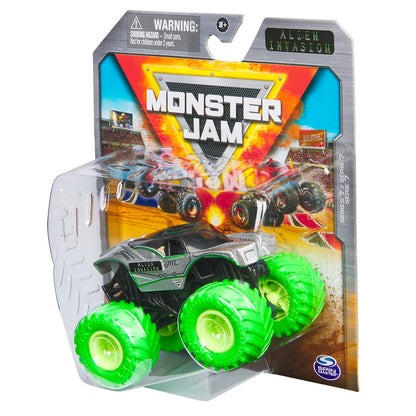 Monster Jam Vehiculo Metalico 1:64 - Alien Invasion