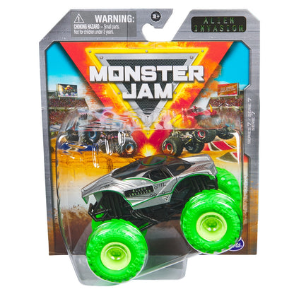 Monster Jam Vehiculo Metalico 1:64 - Alien Invasion