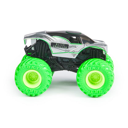 Monster Jam Vehiculo Metalico 1:64 - Alien Invasion