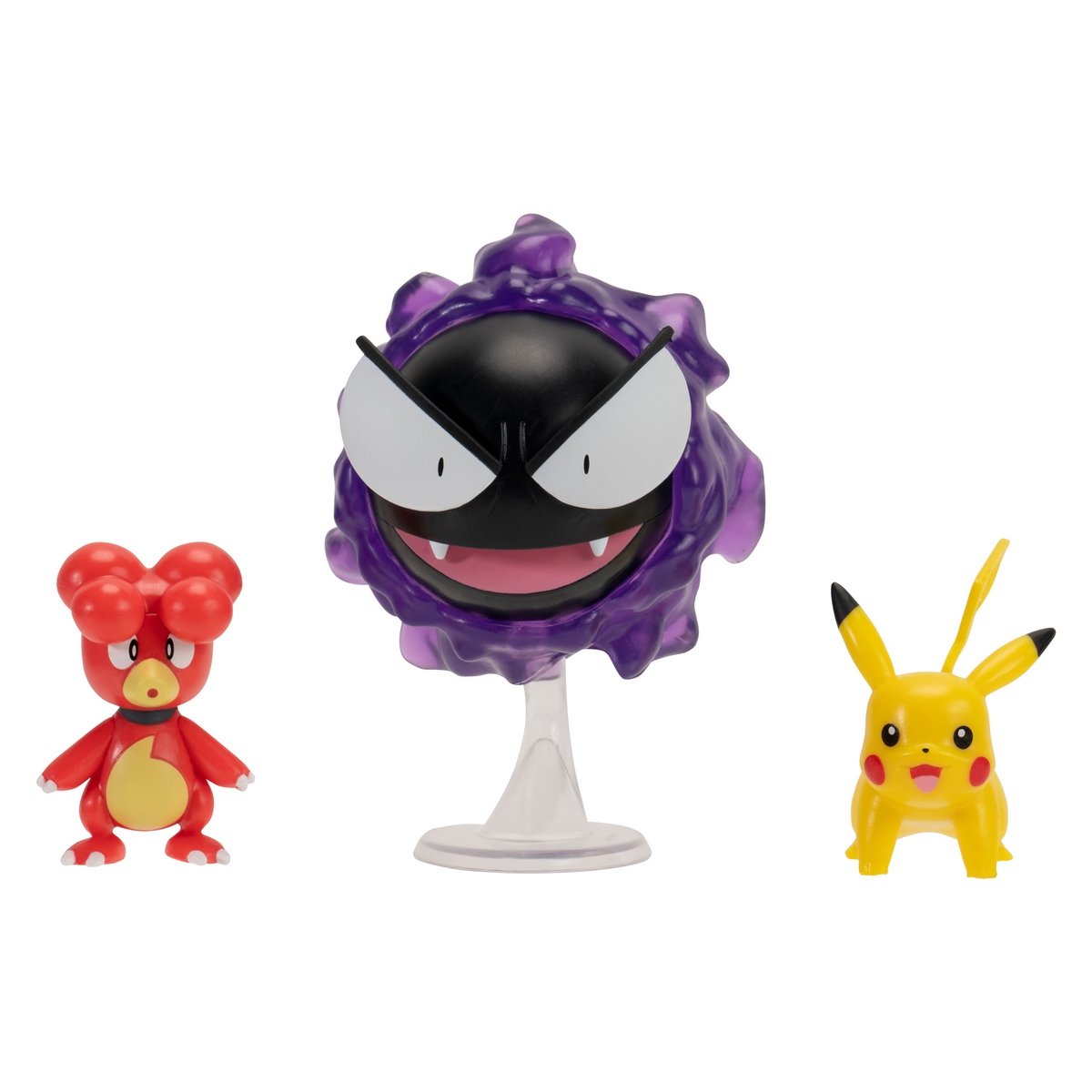 Pokemon Pack 3 Figuras - Magby+Gastly+Pikachu