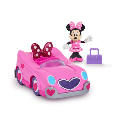 Minnie Mouse Vehiculo Con Figura