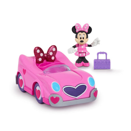 Minnie Mouse Vehiculo Con Figura