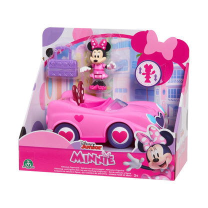 Minnie Mouse Vehiculo Con Figura