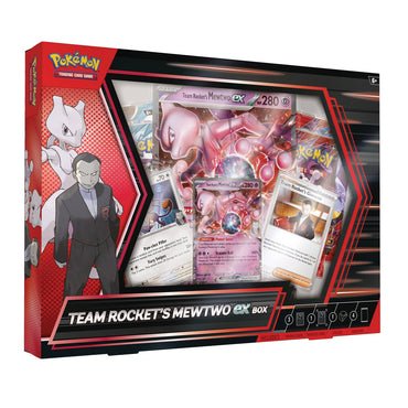 Pokemon Tcg Team Rocket's Mewtwo Ex Box Esp