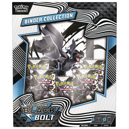 Pokemon Tcg Black Bolt - Binder Collection Esp
