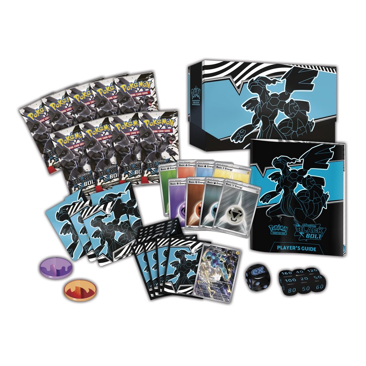 Pokemon Tcg Black Bolt - Elite Trainer Box Esp