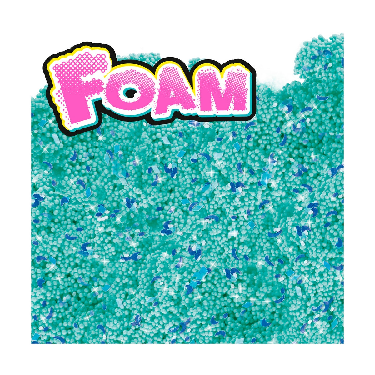 Balde Slime Texturas Deco Celeste