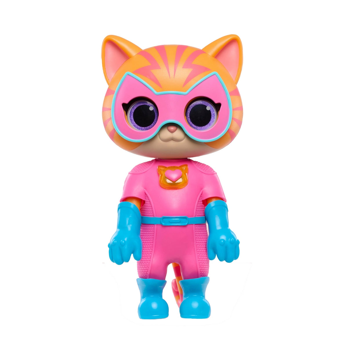 Super Kitties Cat Tastic 22 cm Figura Transformable Sonidos y Luces Ginny Gatástica
