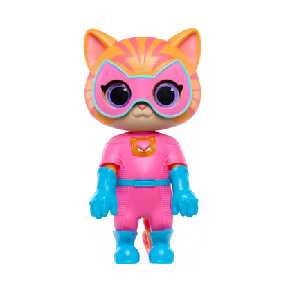 Super Kitties Cat Tastic 22 cm Figura Transformable Sonidos y Luces Ginny Gatástica