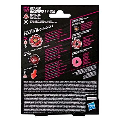 Trompo Beyblade X Surtido De Kits Iniciales Cx - Reaper Incendio