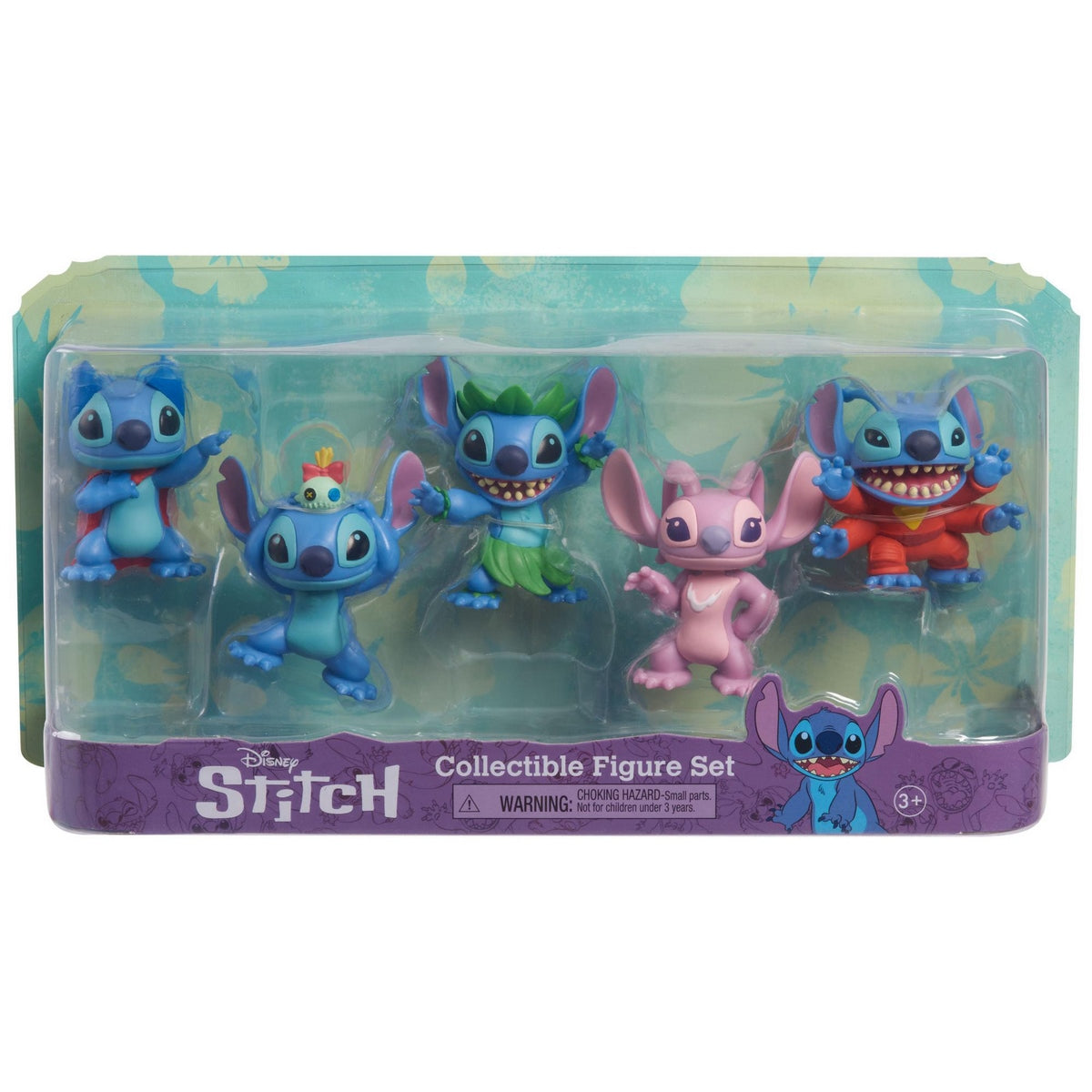 Stitch Set De 5 Figuras De Colección