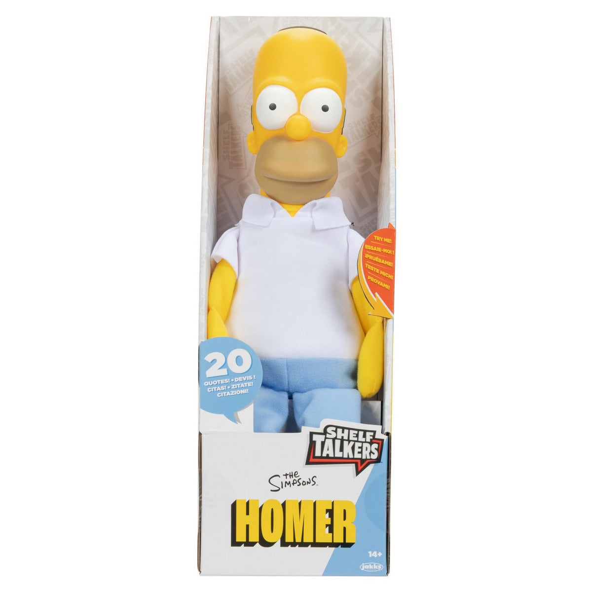 Los Simpsons Peluche Parlante Homero En Ingles