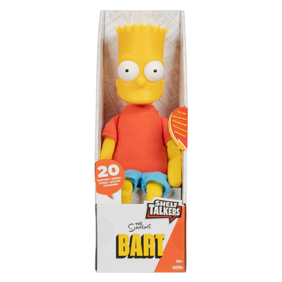 Los Simpsons Peluche Parlante Bart En Ingles