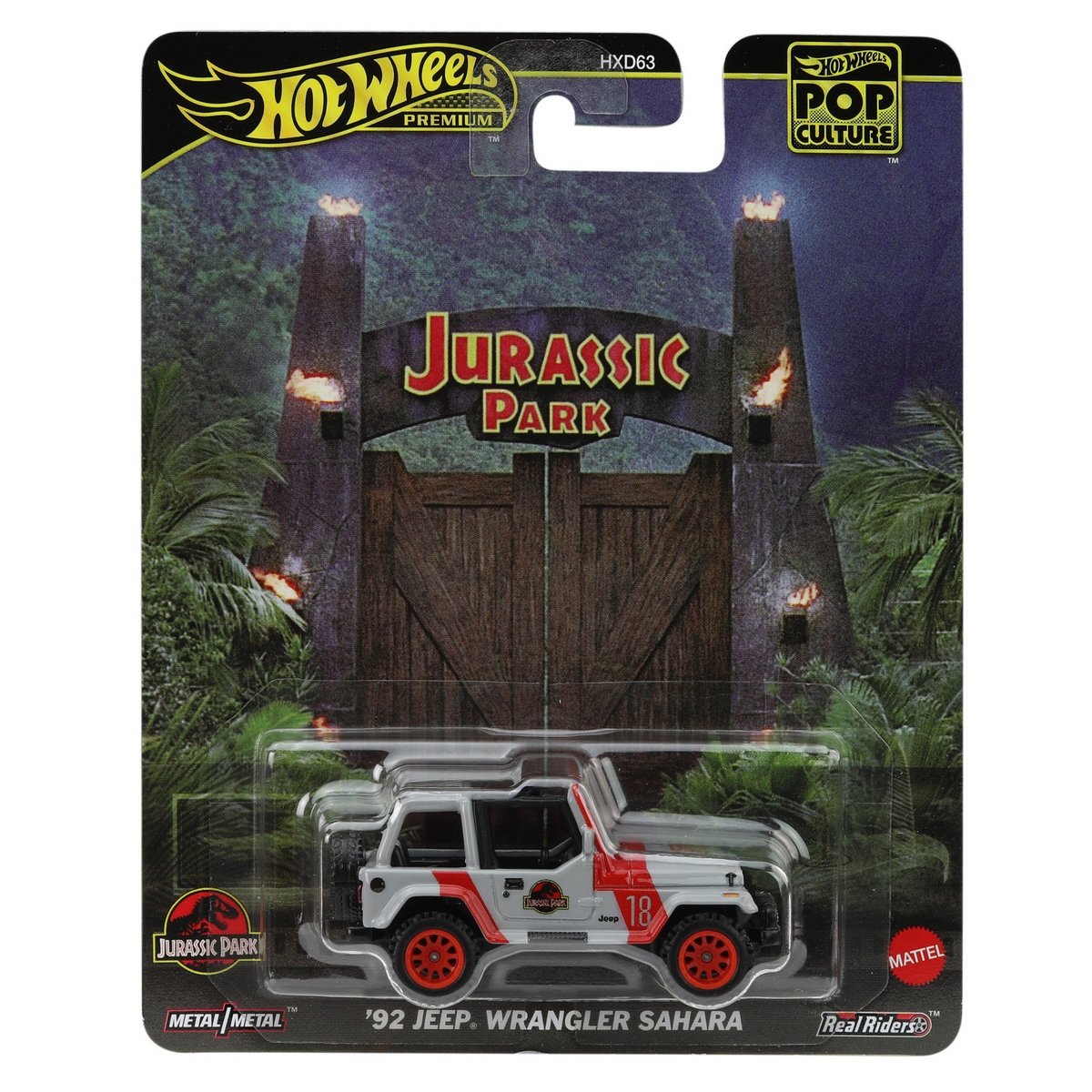 Hot Wheels Collector Auto Jurassic Park Jeep