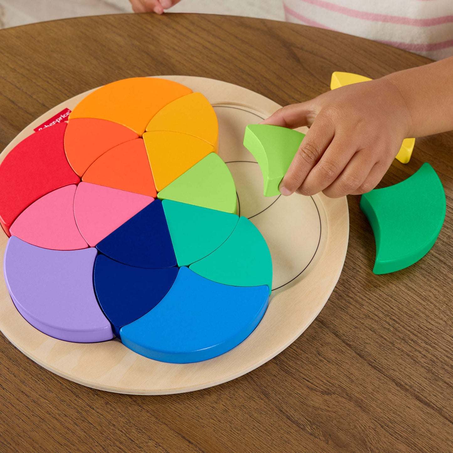 Fisher Price Juguete Rompecabezas Colorido de Madera