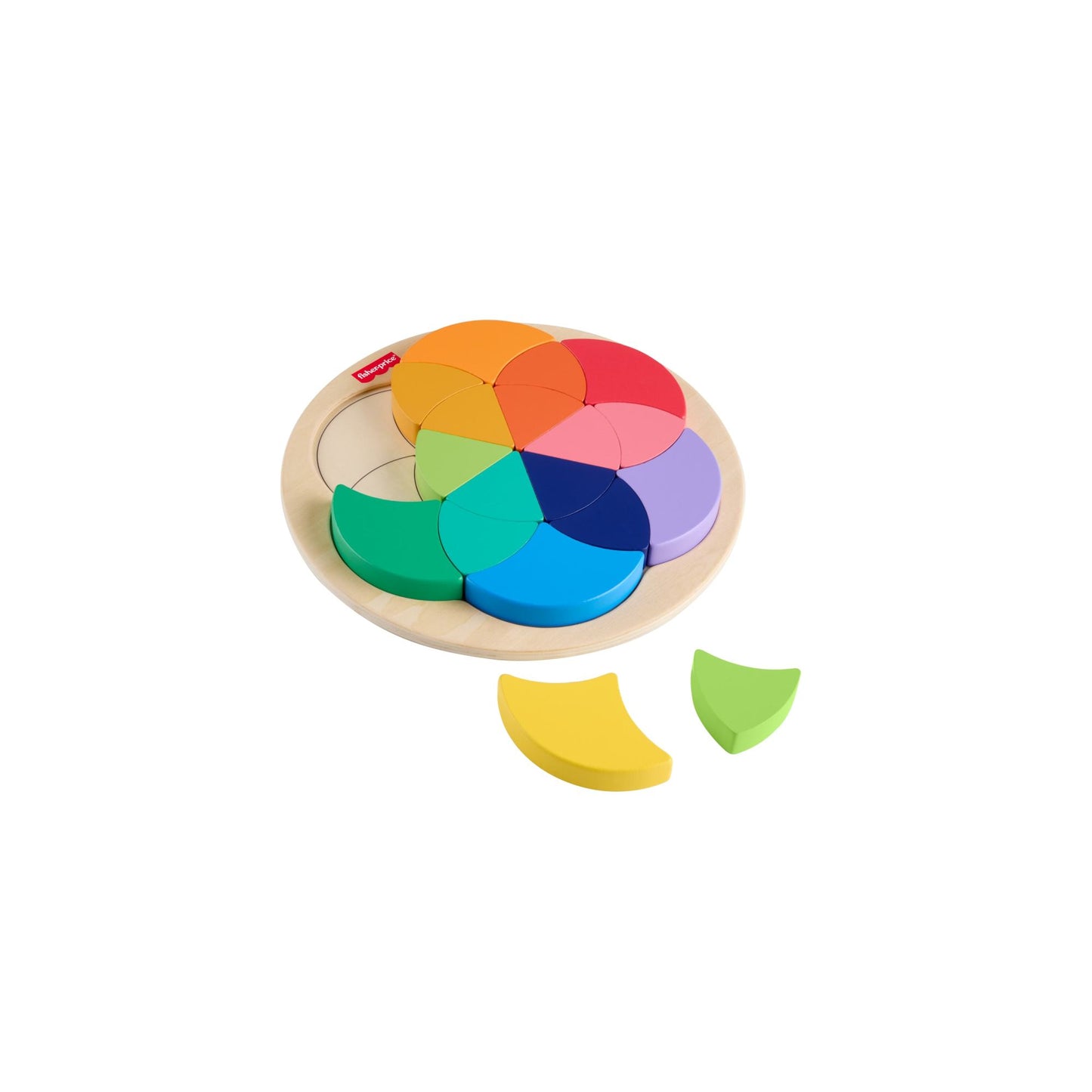 Fisher Price Juguete Rompecabezas Colorido de Madera