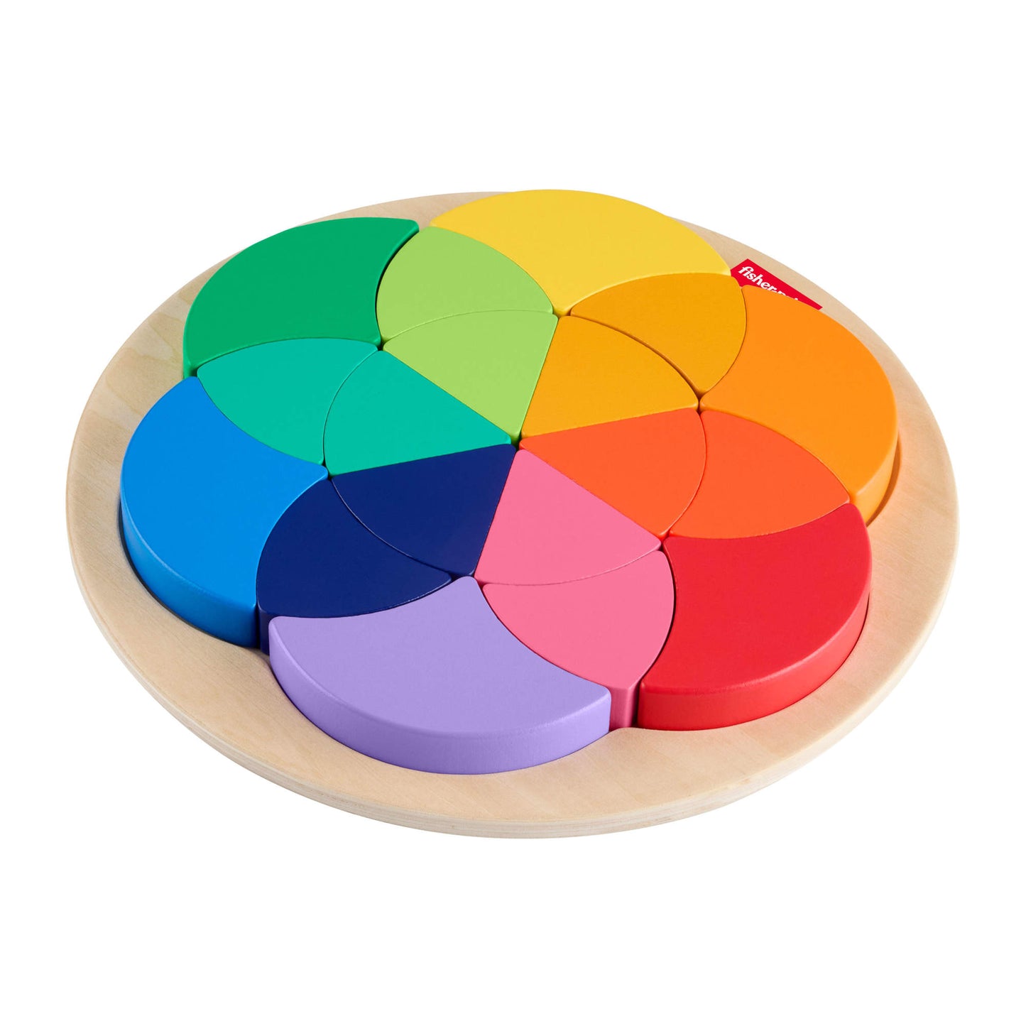 Fisher Price Juguete Rompecabezas Colorido de Madera