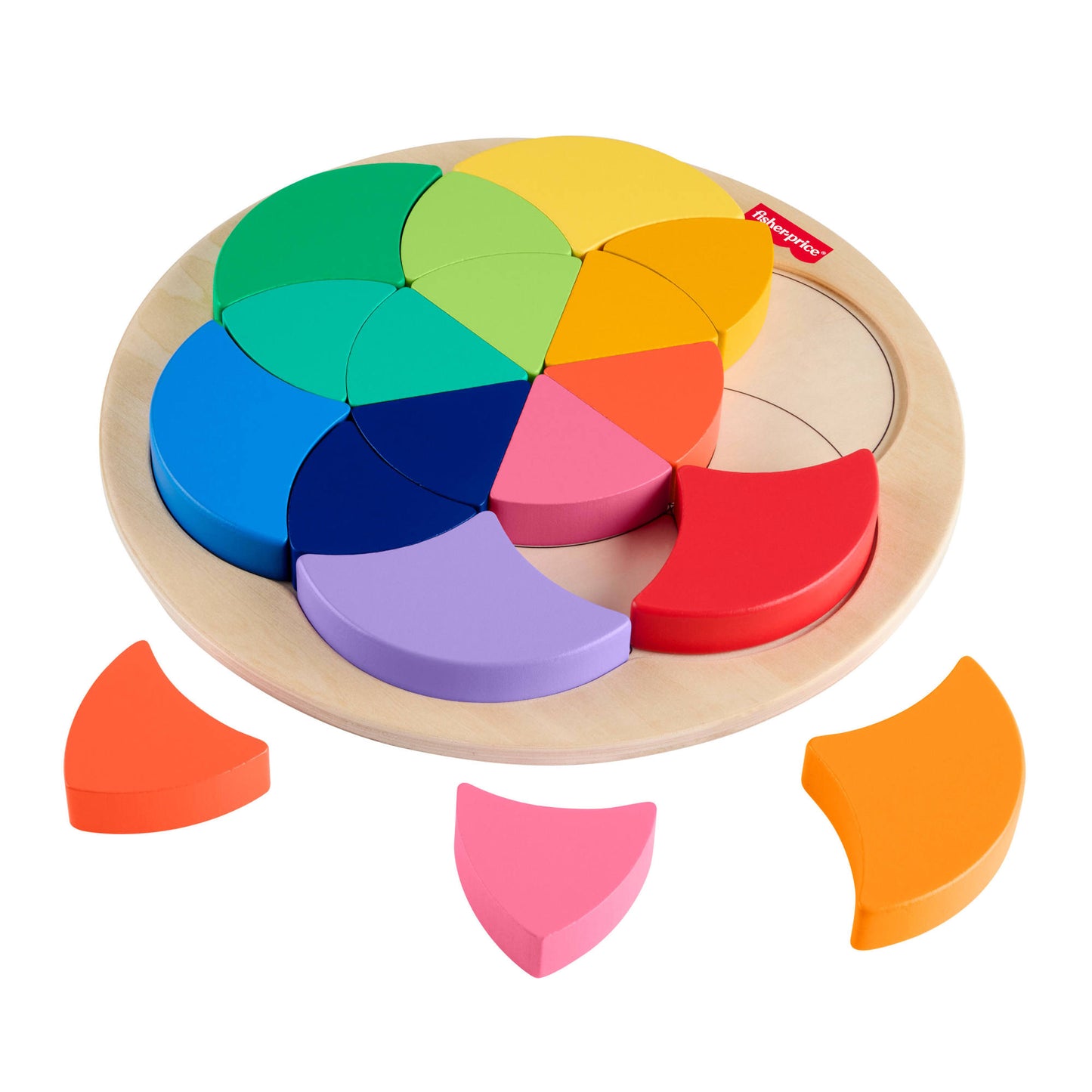 Fisher Price Juguete Rompecabezas Colorido de Madera