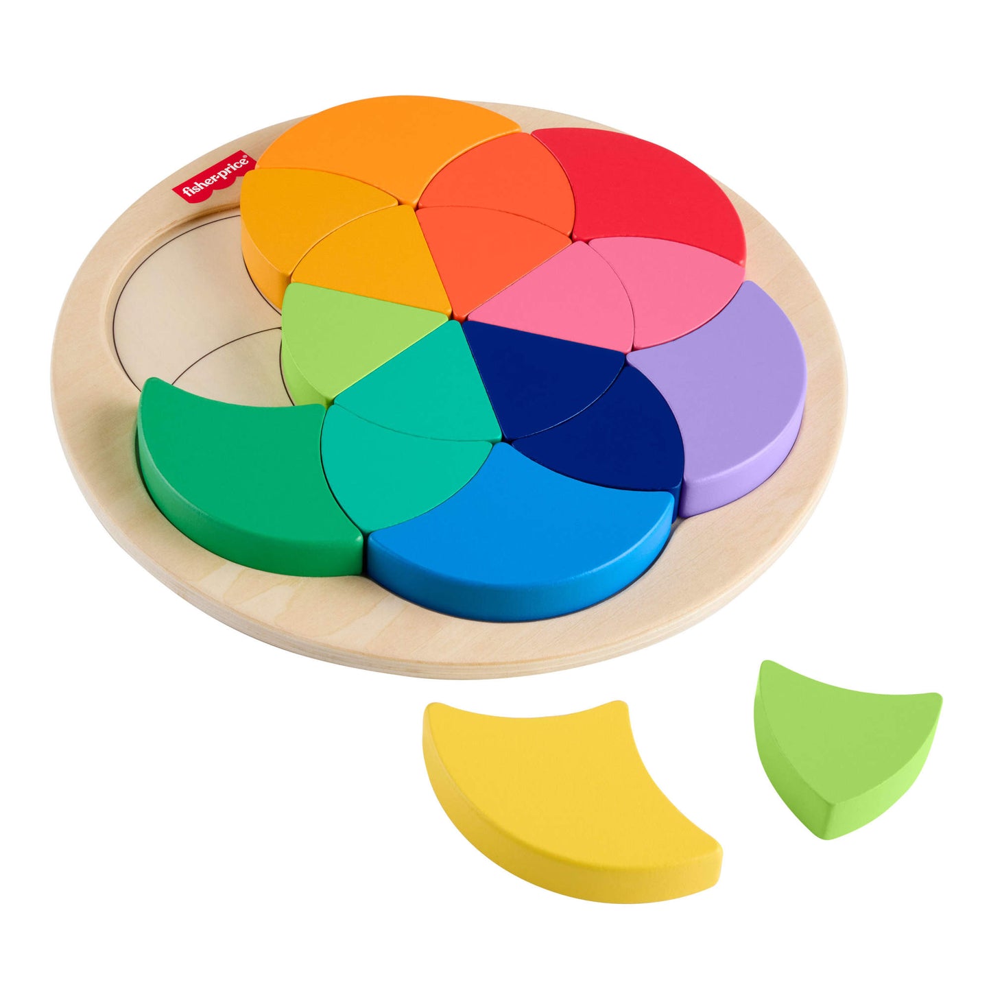Fisher Price Juguete Rompecabezas Colorido de Madera