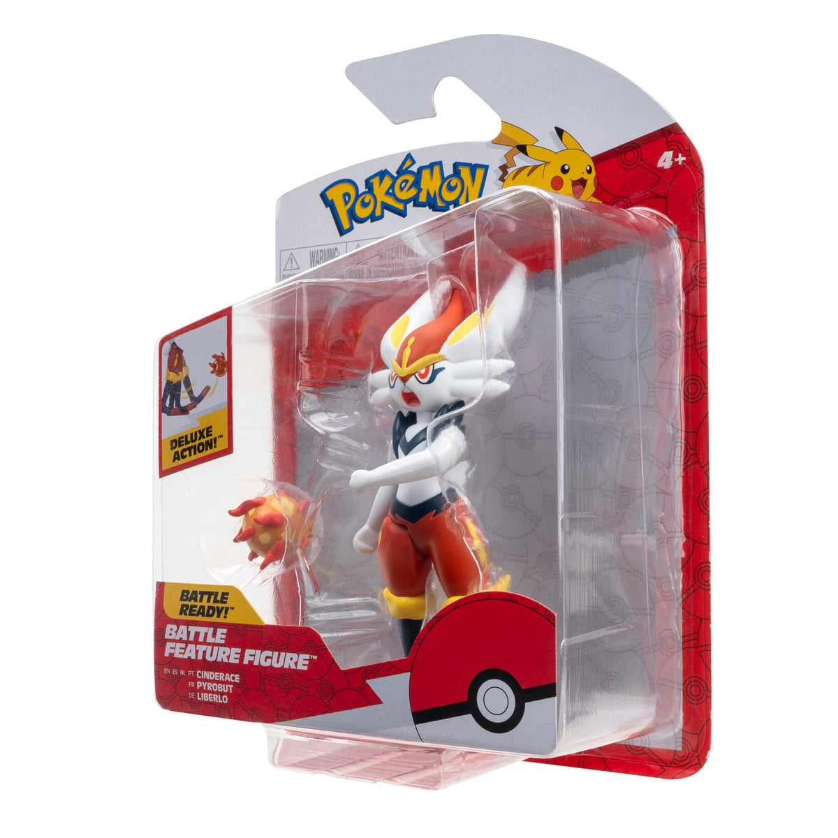 Pack Figura 11 Cm. Pokemon - Cinderace