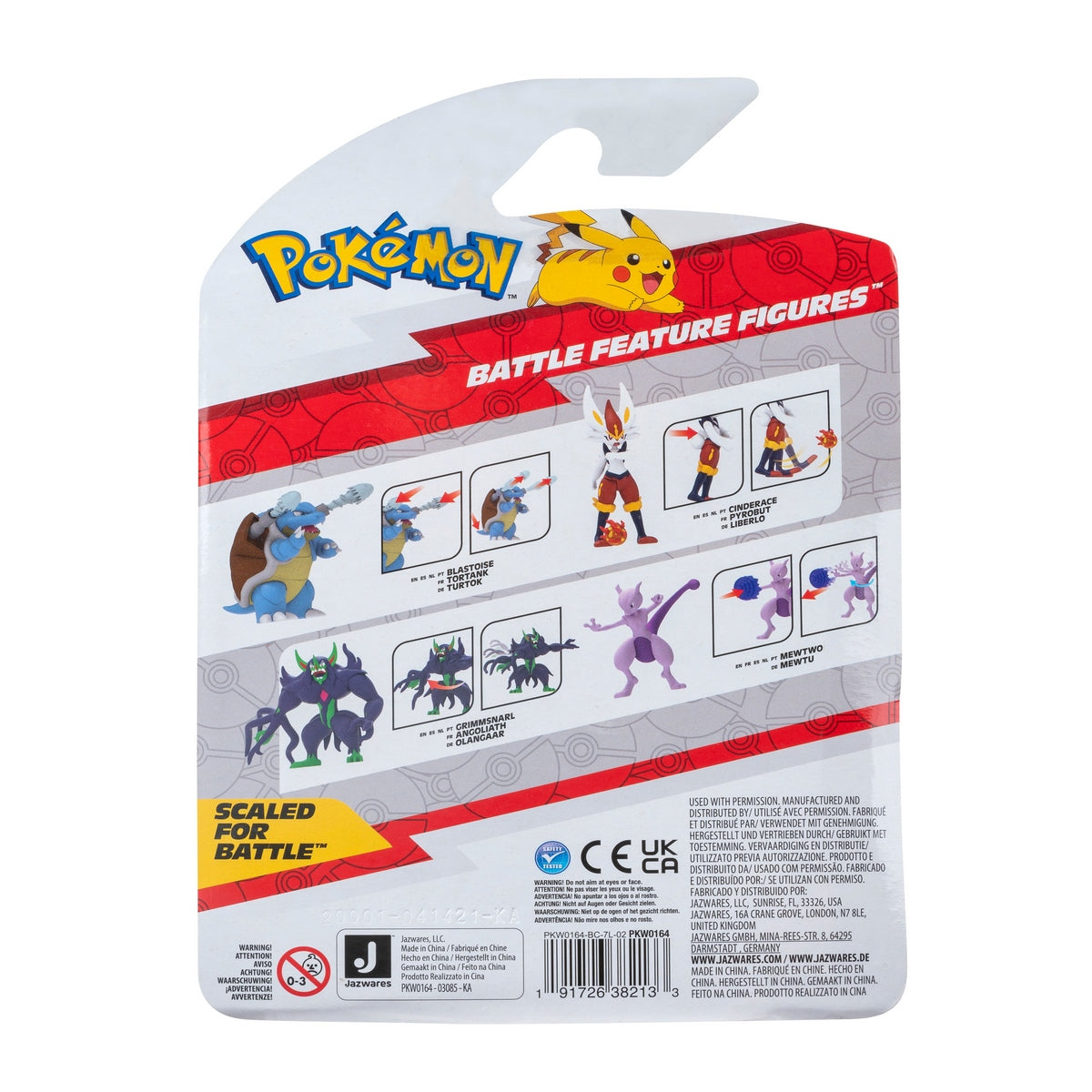 Pack Figura 11 Cm. Pokemon - Cinderace