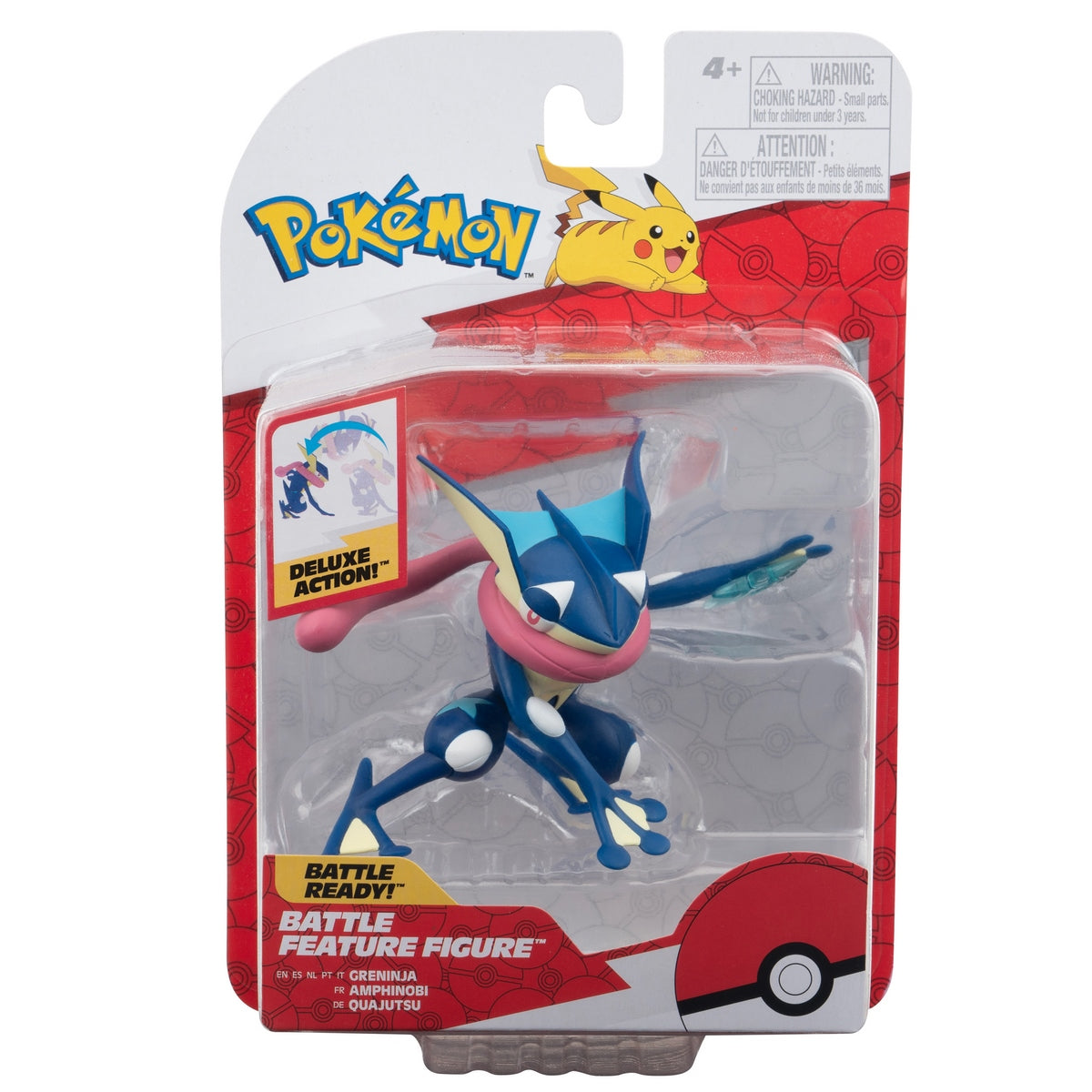 Pack Figura 11 Cm. Pokemon - Greninja