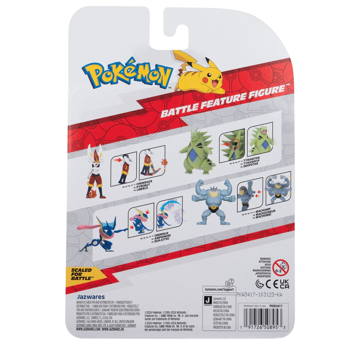 Pack Figura 11 Cm. Pokemon - Greninja