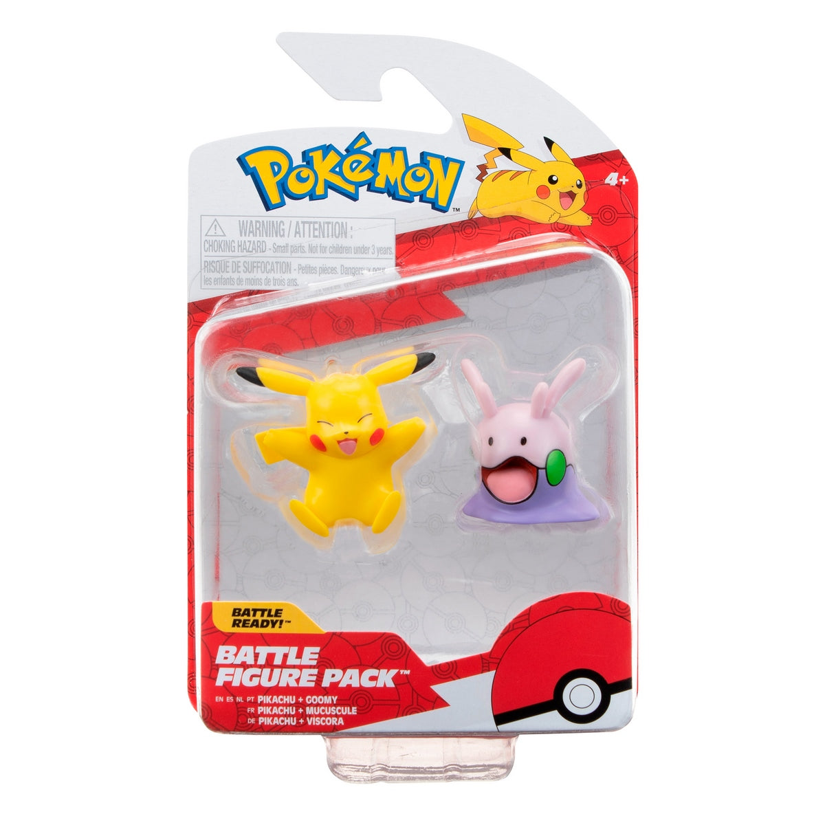 Set 1 O 2 Figuras De 5 A 8 Cm. Pokemon - Pikachu + Goomy