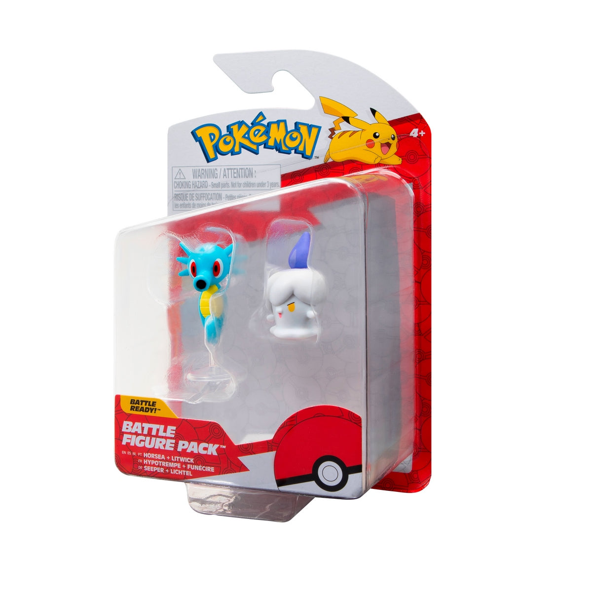 Set 1 O 2 Figuras De 5 A 8 Cm. Pokemon - Horsea + Litwick
