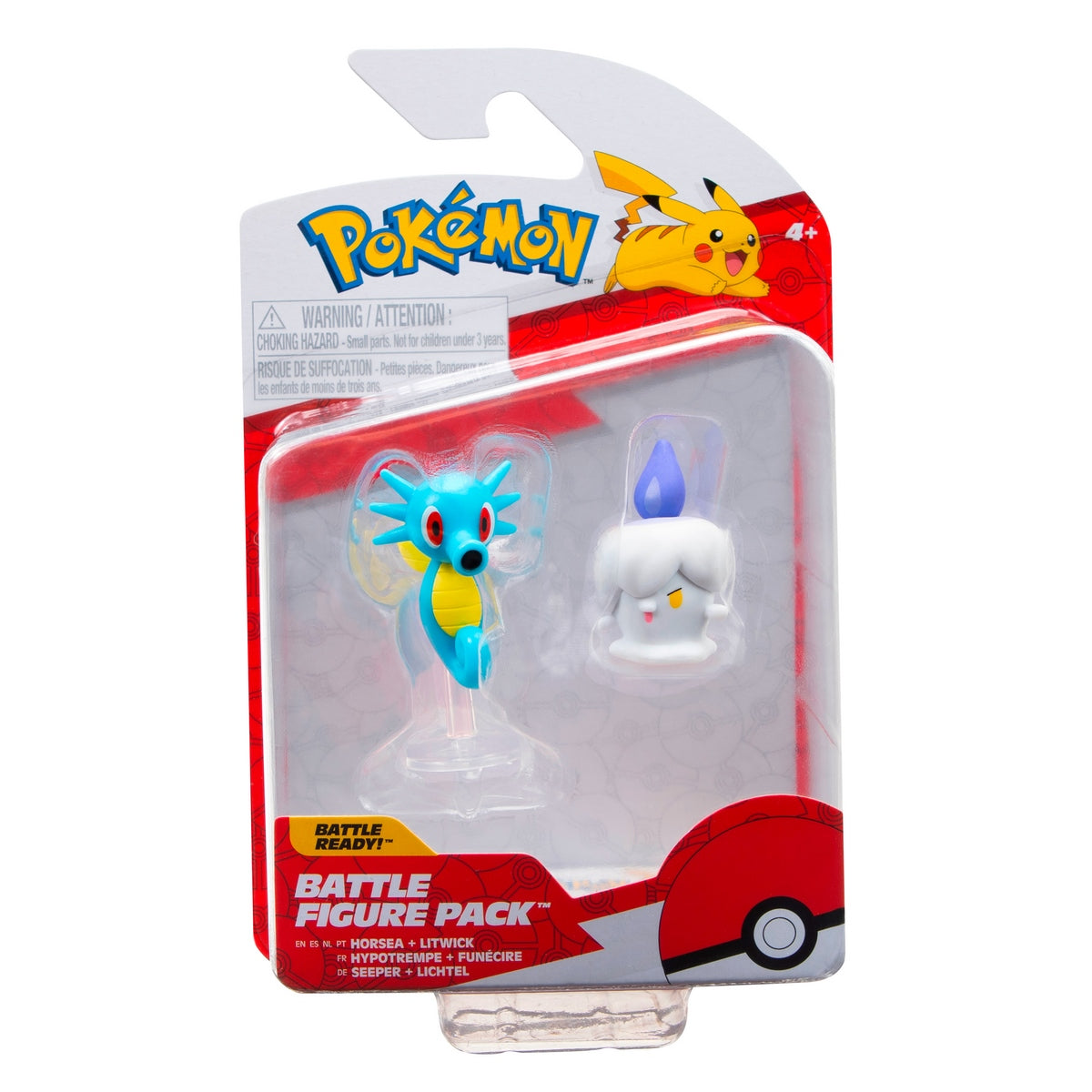 Set 1 O 2 Figuras De 5 A 8 Cm. Pokemon - Horsea + Litwick