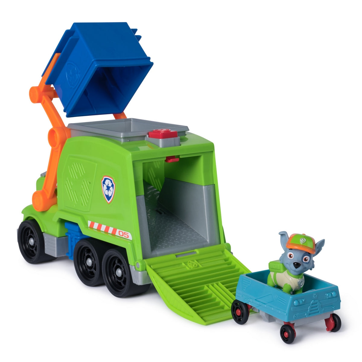 Paw Patrol Camion De Reciclaje Rocky