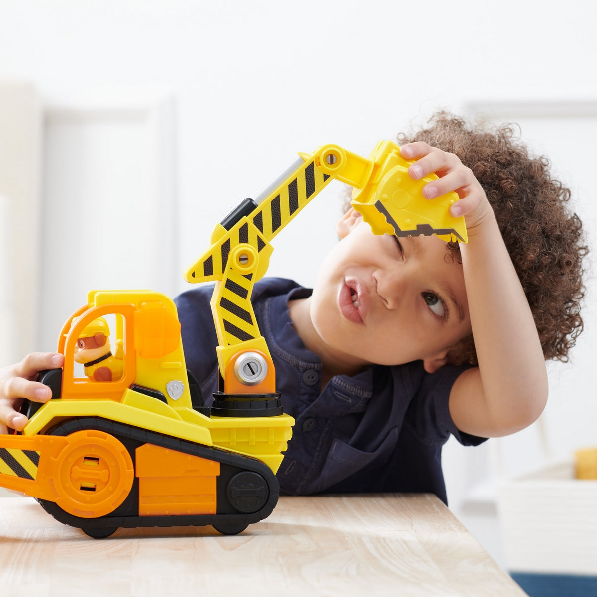 Paw Patrol Vehiculo  Rubble Con Luz Y Sonido