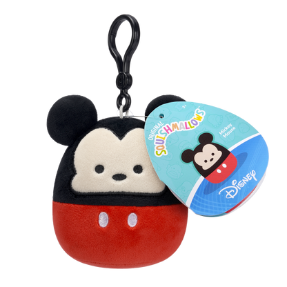 Squishmallows Peluche Clip Disney Mickey Mouse