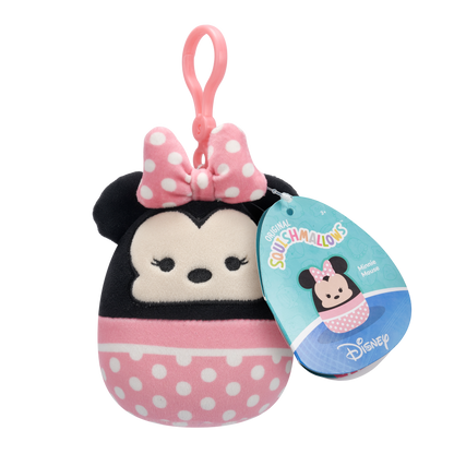 Squishmallows Peluche Clip Disney Minnie Mouse