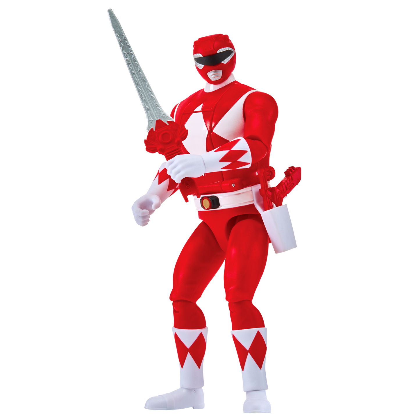 Power Rangers Figura Gira Cabeza Red Ranger