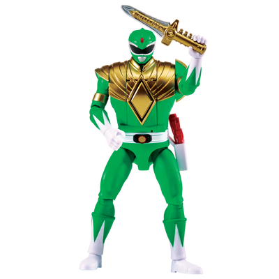 Power Rangers Figura Gira Cabeza Green Ranger