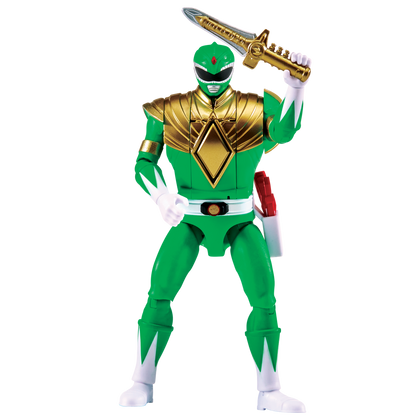 Power Rangers Figura Gira Cabeza Green Ranger