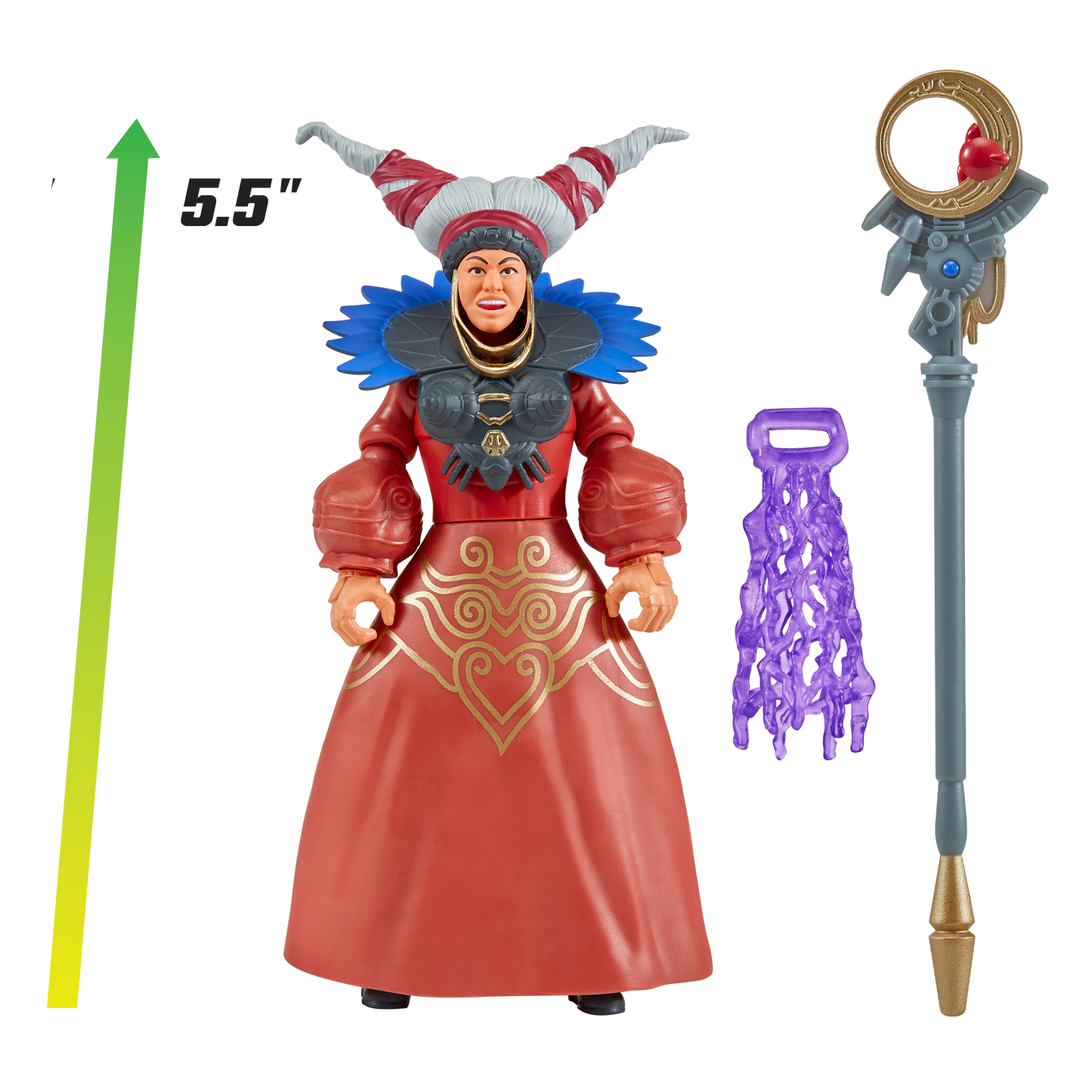 Power Rangers Figura Gira Cabeza Rita Repulsa