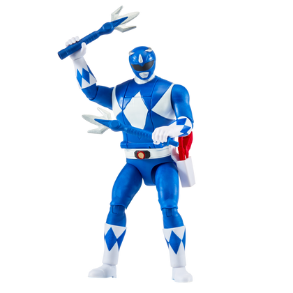 Power Rangers Figura Gira Cabeza Blue Ranger