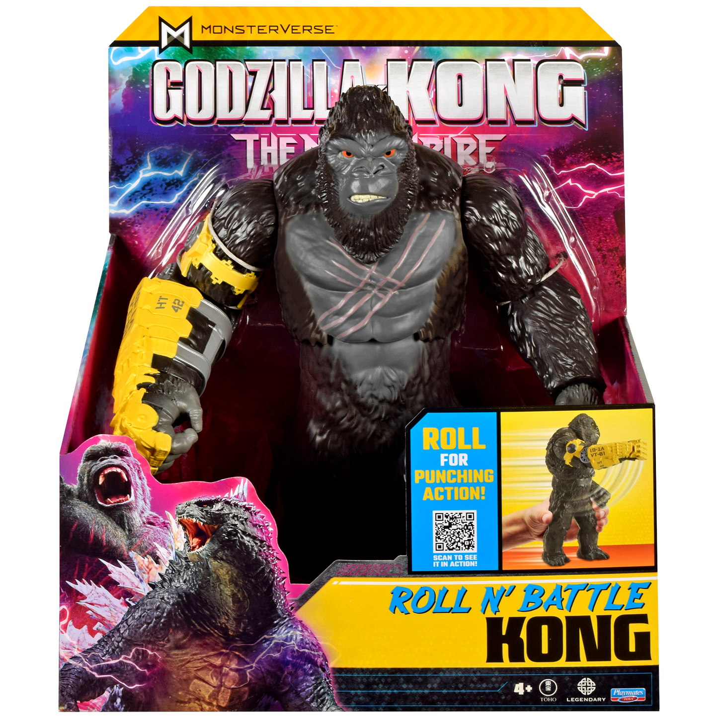 Godzilla Figura Articulada 28 Cm King Kong