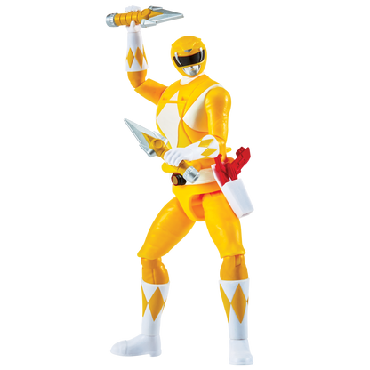 Power Rangers Figura Gira Cabeza Yellow Ranger