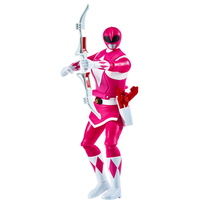 Power Rangers Figura Gira Cabeza Pink Ranger