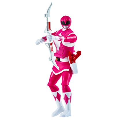 Power Rangers Figura Gira Cabeza Pink Ranger