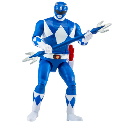 Power Rangers Figura Gira Cabeza Blue Ranger