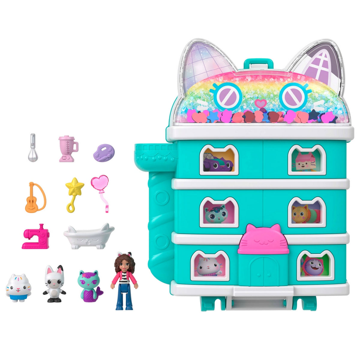 Polly Pocket Set De Juego Compacto Gabby's Dollhouse