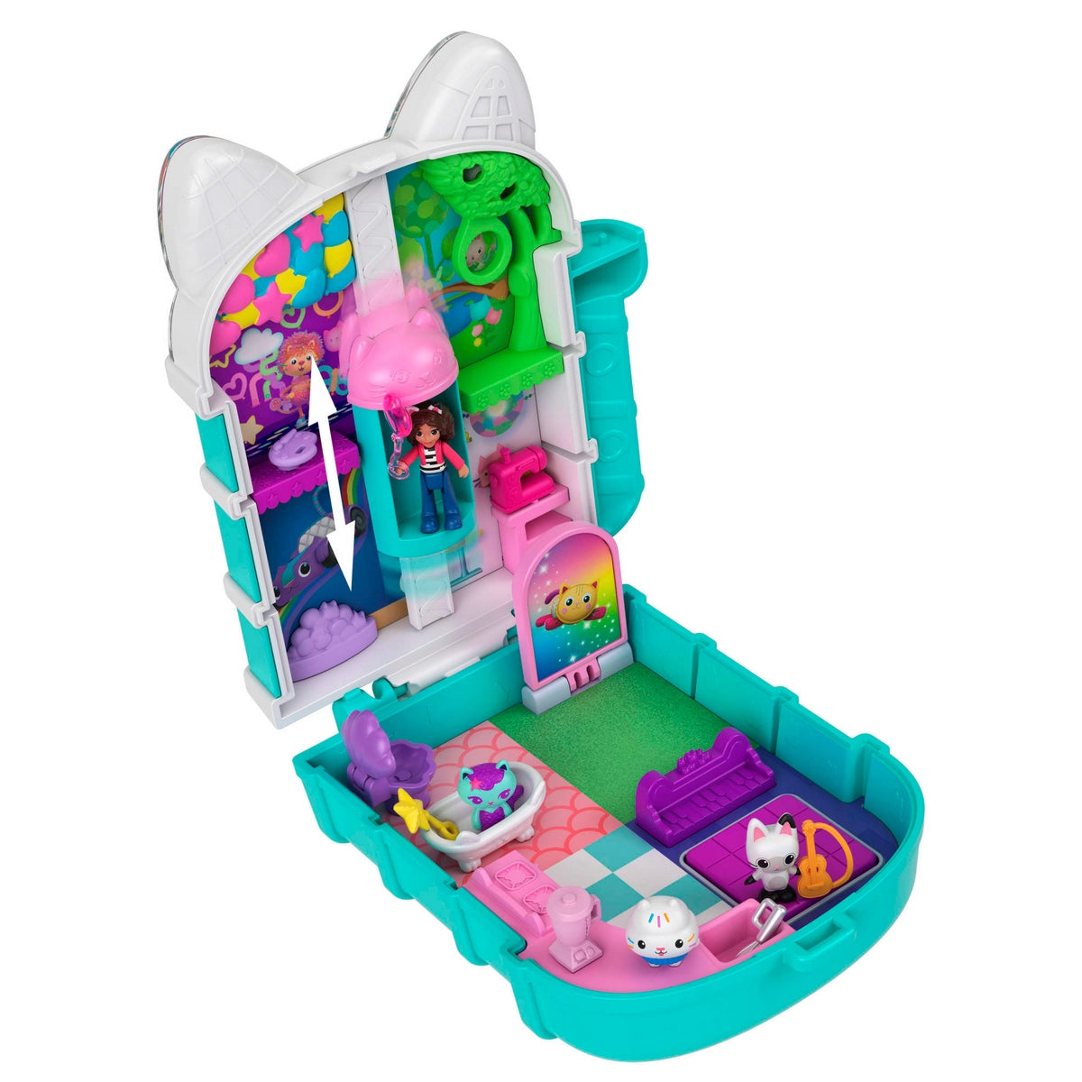 Polly Pocket Set De Juego Compacto Gabby's Dollhouse