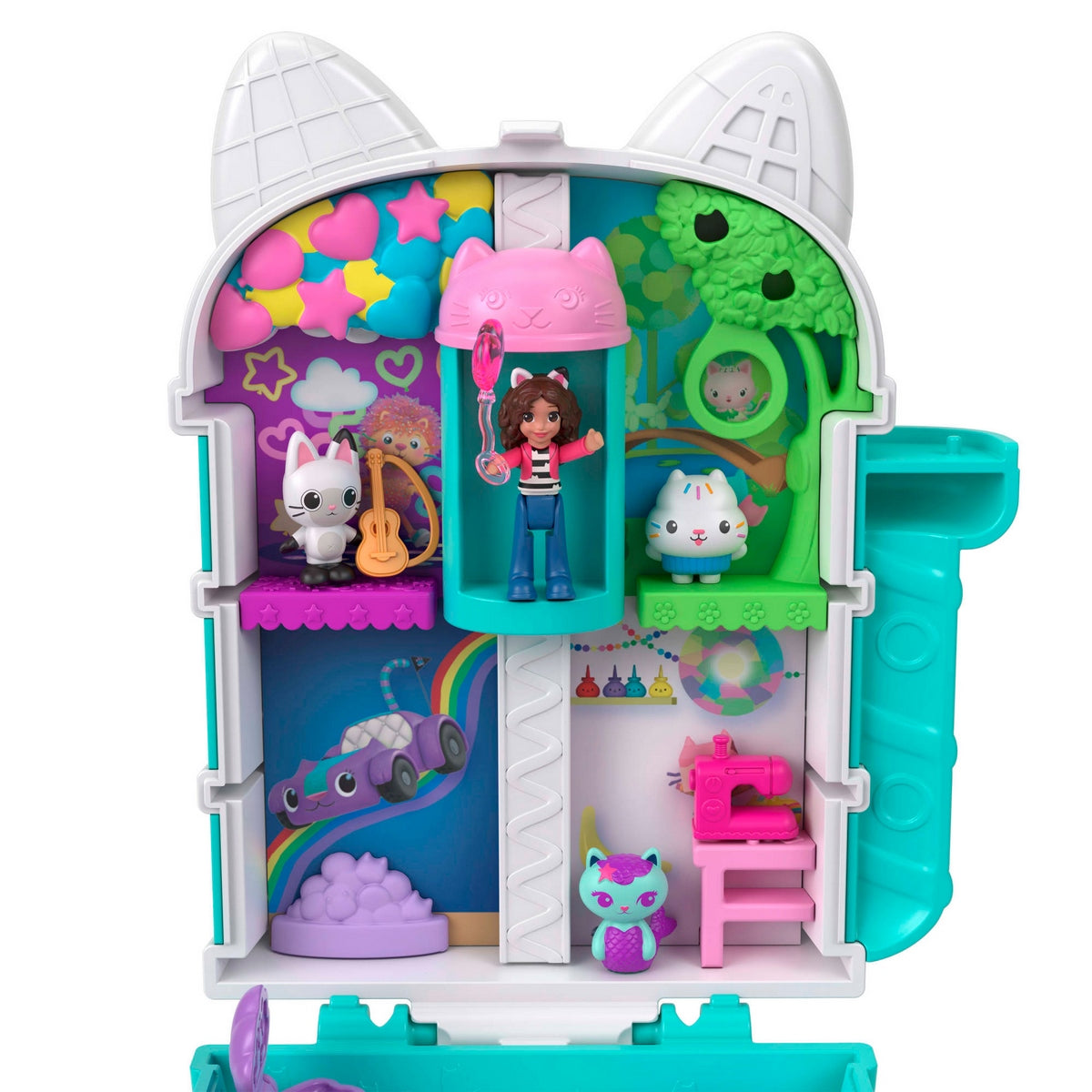 Polly Pocket Set De Juego Compacto Gabby's Dollhouse